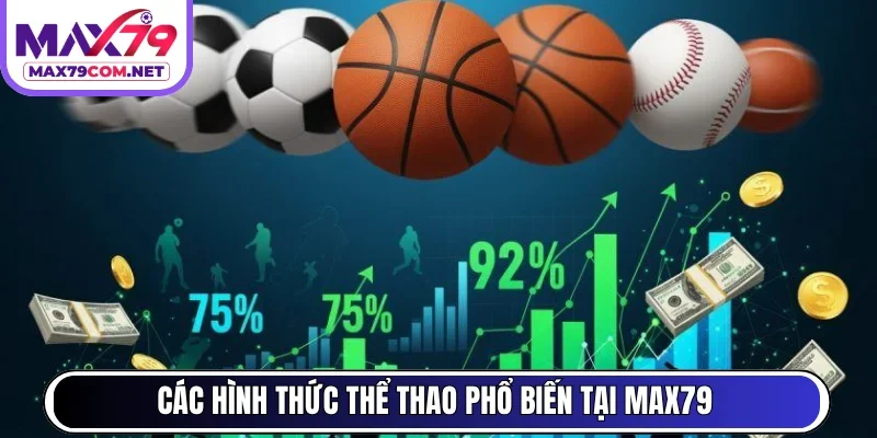 Các hình thức thể thao phổ biến tại MAX79